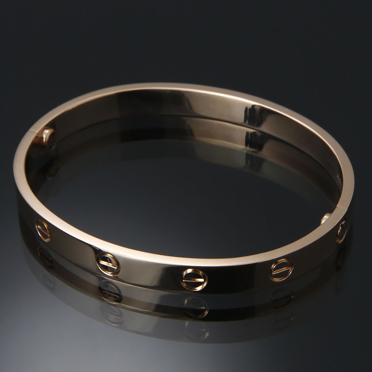 CARTIER(USED)까르띠에 러브 브레이슬릿 17#