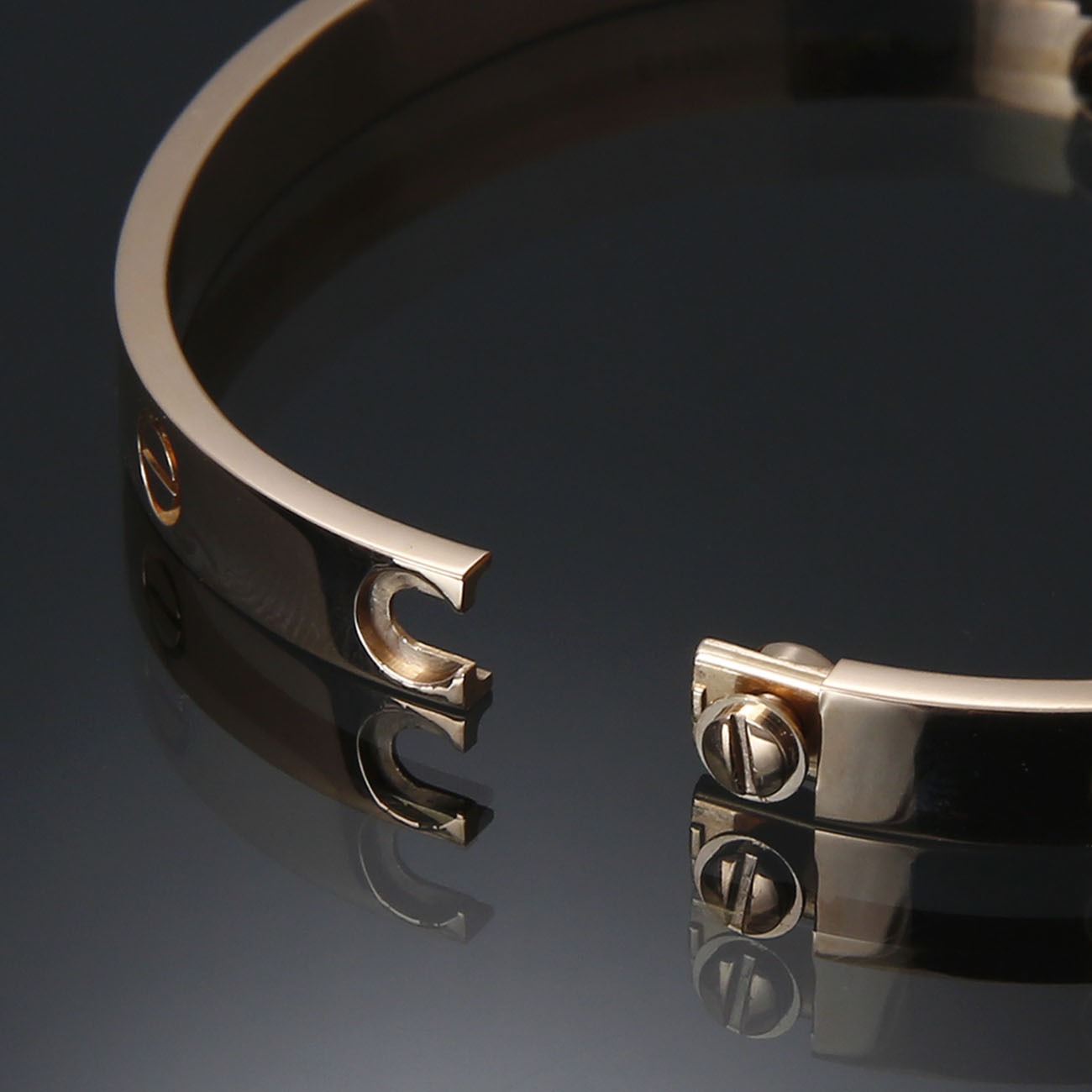 CARTIER(USED)까르띠에 러브 브레이슬릿 17#