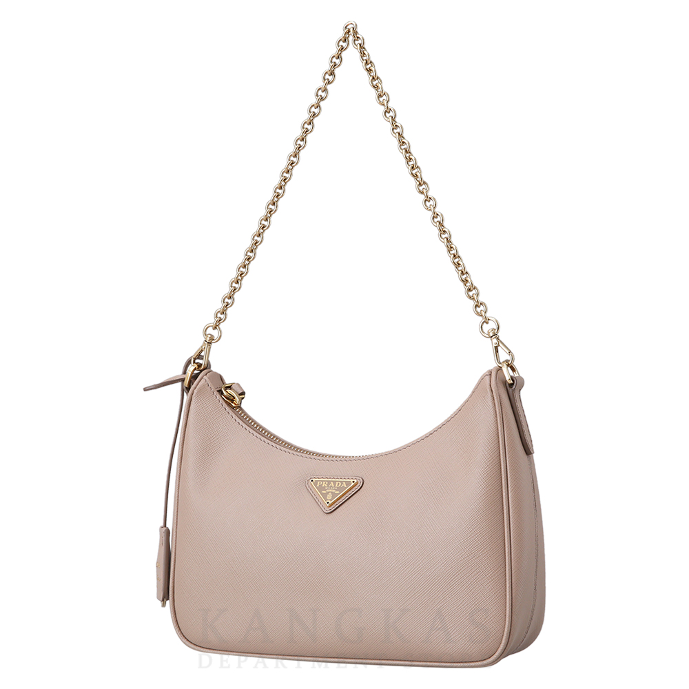 PRADA(USED)프라다 1BH204 리에디션 가죽 호보백