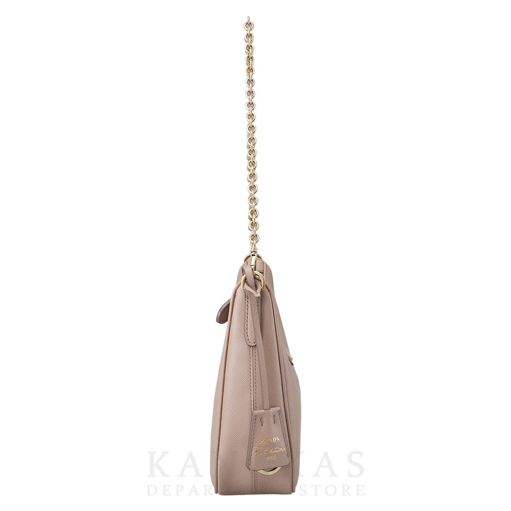 PRADA(USED)프라다 1BH204 리에디션 가죽 호보백