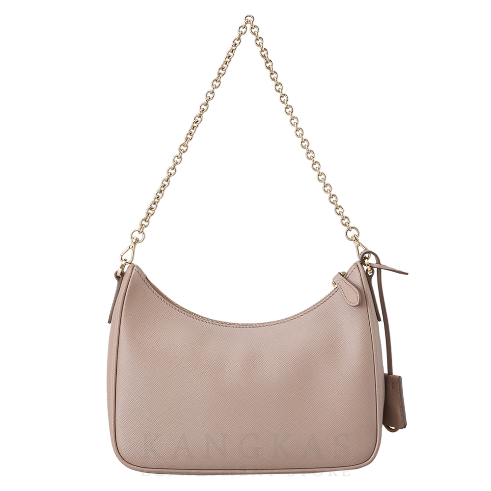 PRADA(USED)프라다 1BH204 리에디션 가죽 호보백