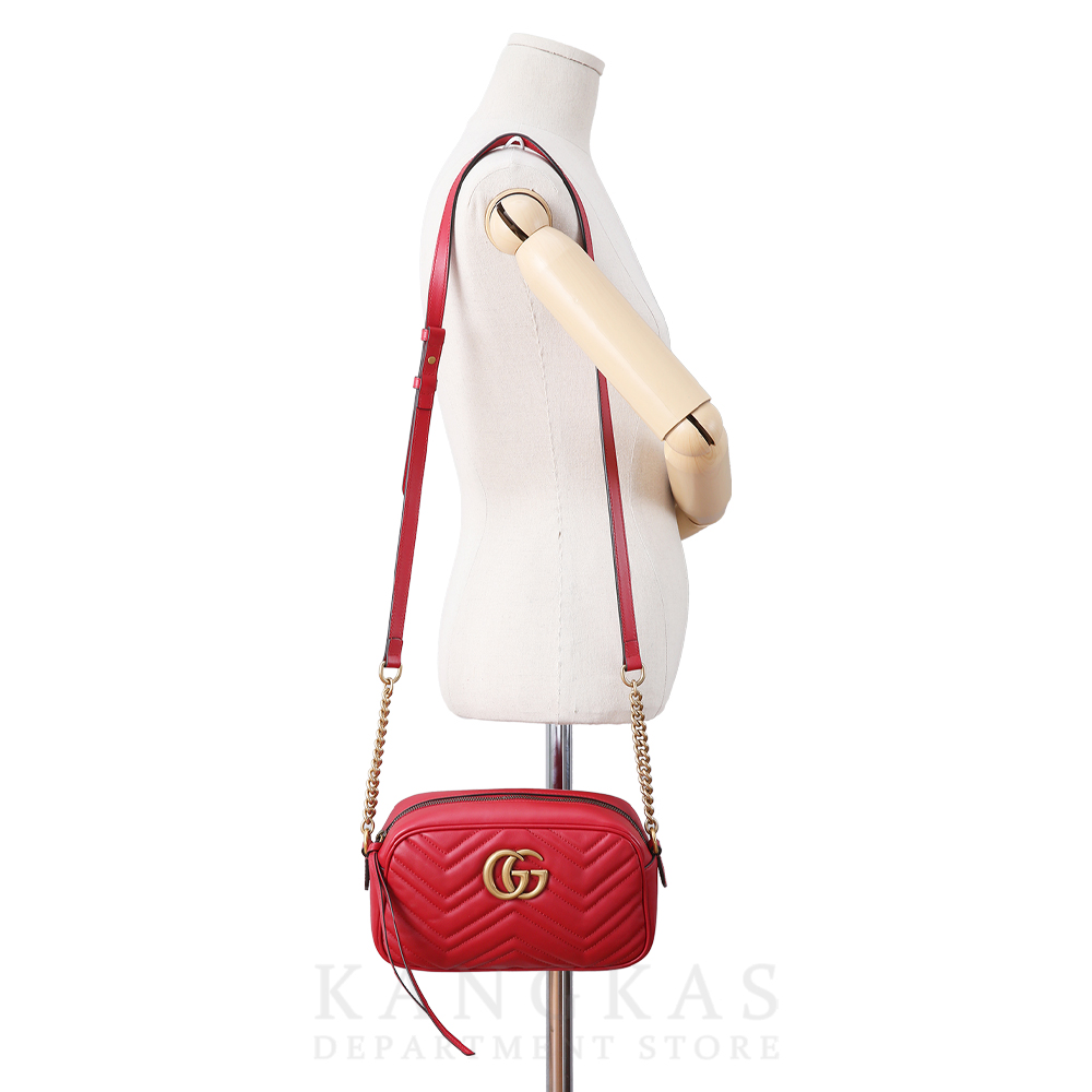 GUCCI(USED)구찌 마몽트 마틀라세 스몰 숄더백