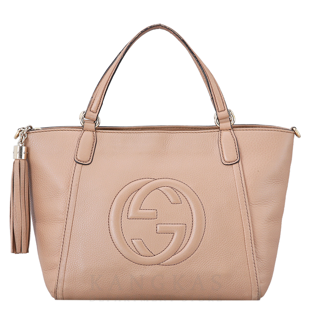 GUCCI(USED)구찌 소호 레더 토트겸 숄더백