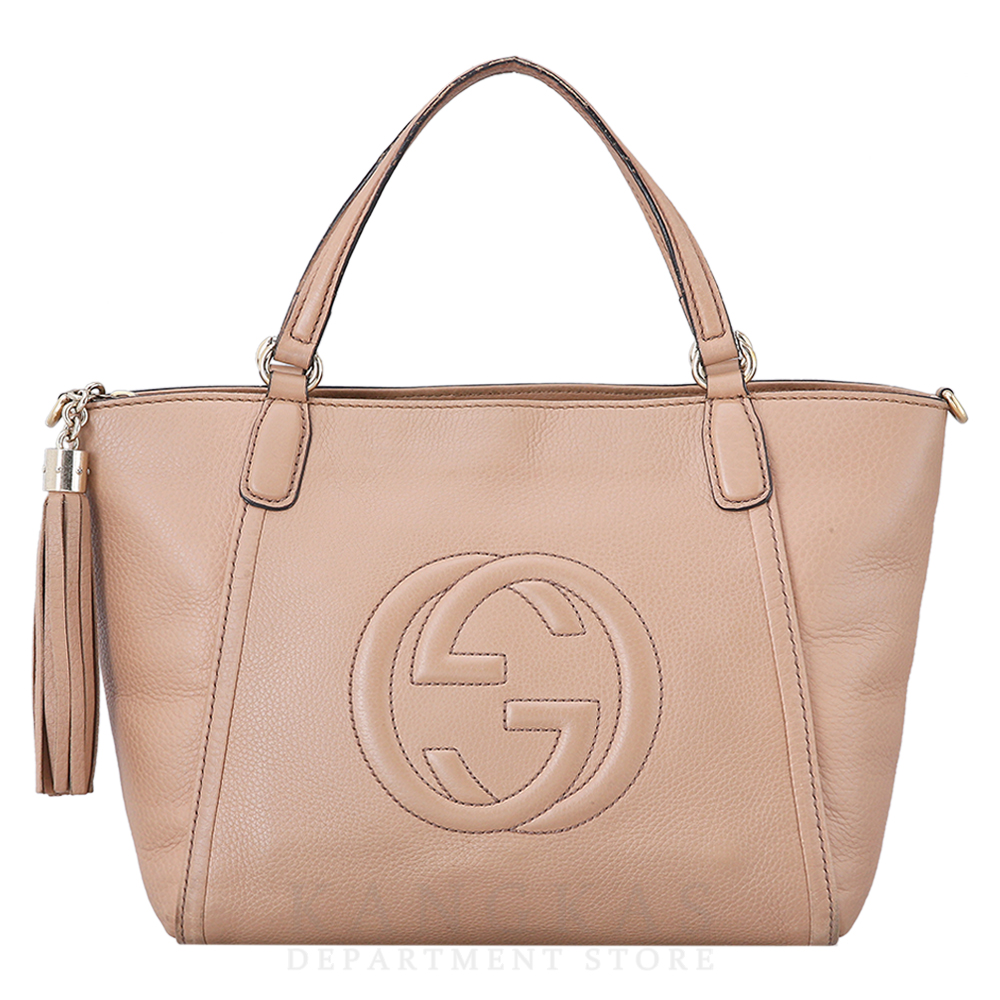GUCCI(USED)구찌 소호 레더 토트겸 숄더백
