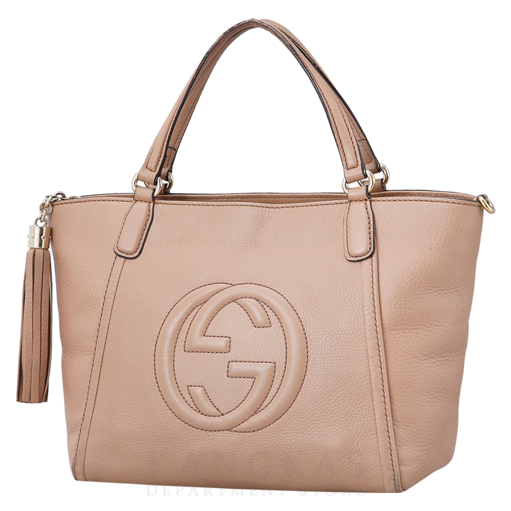 GUCCI(USED)구찌 소호 레더 토트겸 숄더백