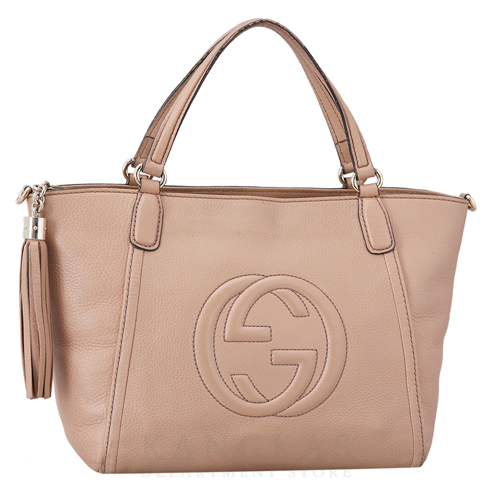 GUCCI(USED)구찌 소호 레더 토트겸 숄더백