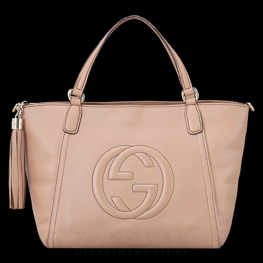 GUCCI(USED)구찌 소호 레더 토트겸 숄더백