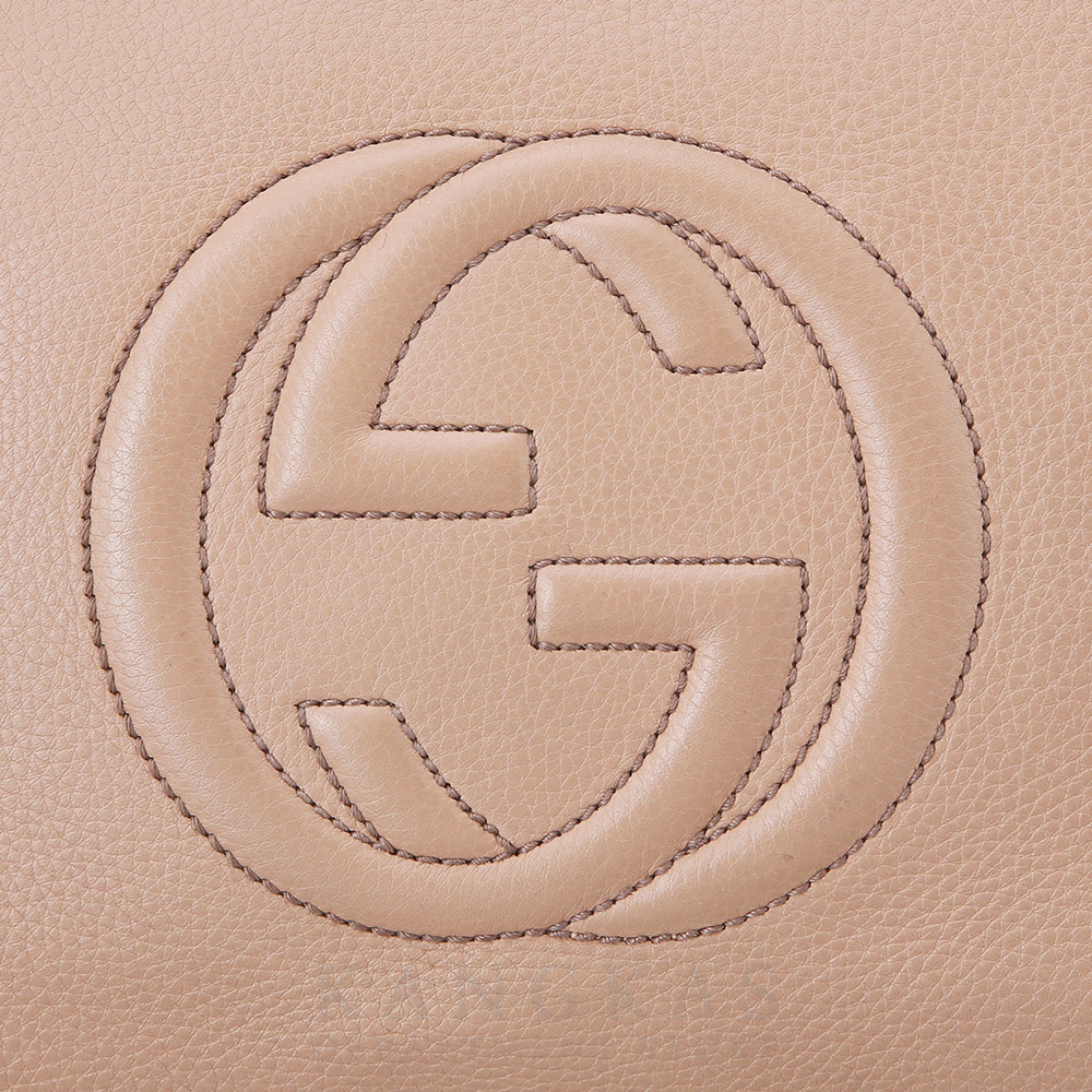 GUCCI(USED)구찌 소호 레더 토트겸 숄더백