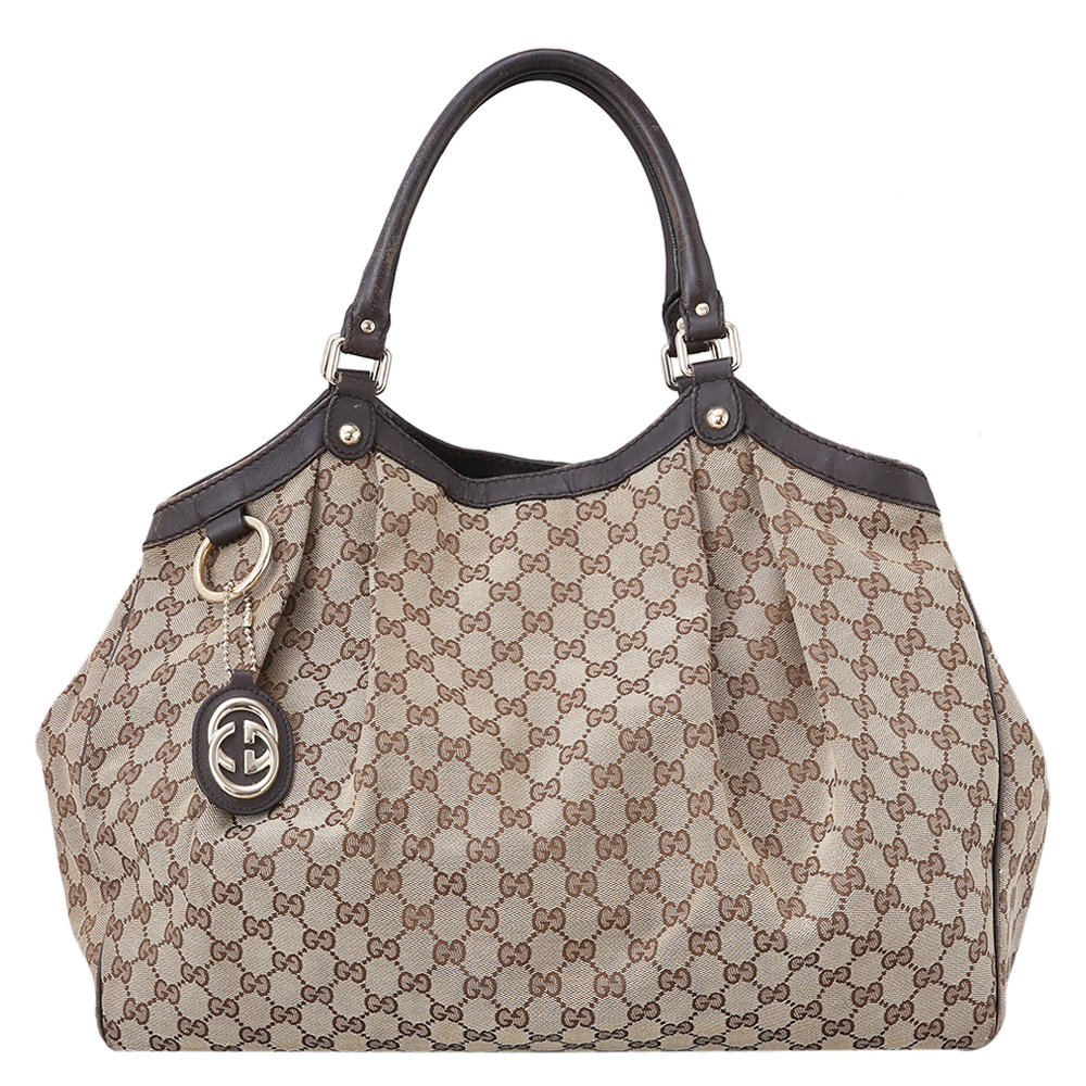 GUCCI(USED)구찌 패브릭 수키백