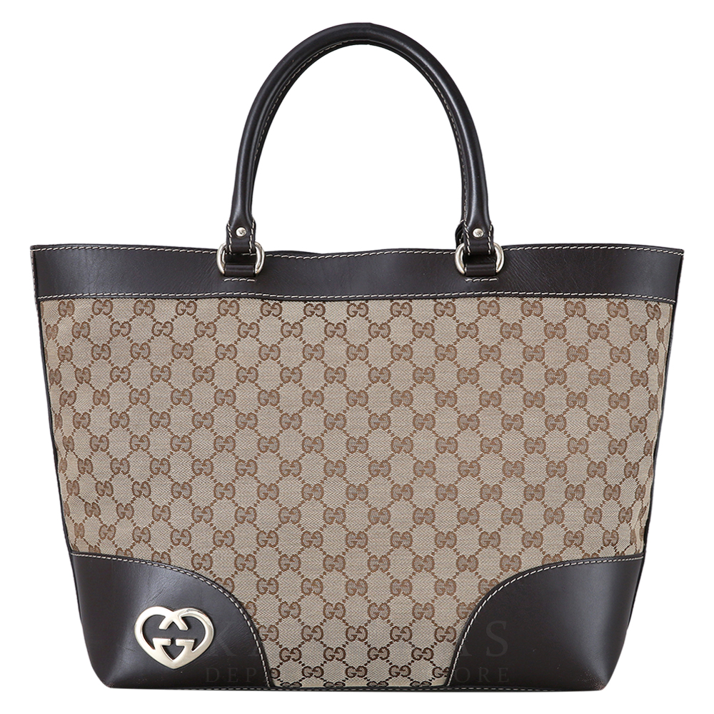 GUCCI(USED)구찌 패브릭 토트백