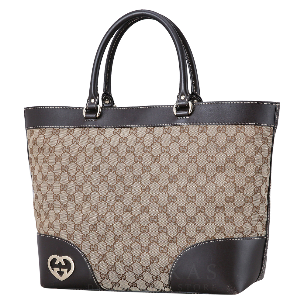 GUCCI(USED)구찌 패브릭 토트백