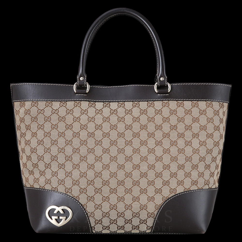 GUCCI(USED)구찌 패브릭 토트백