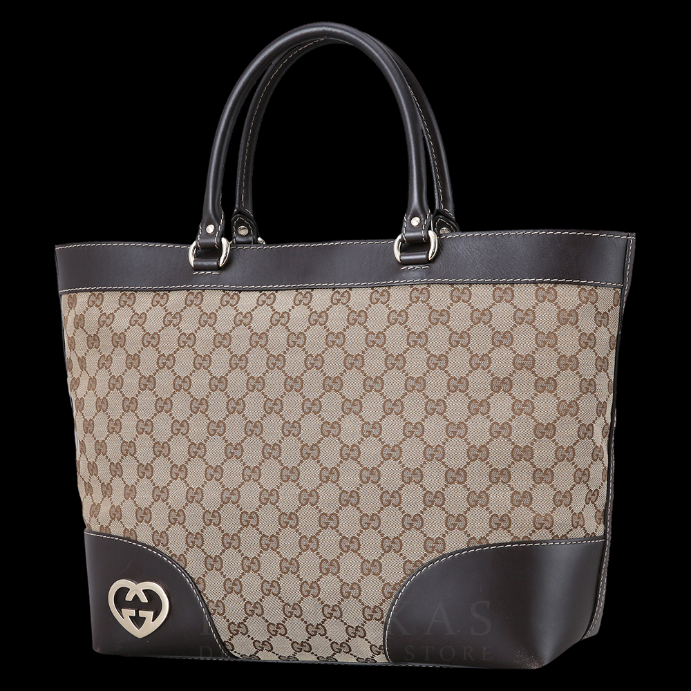 GUCCI(USED)구찌 패브릭 토트백