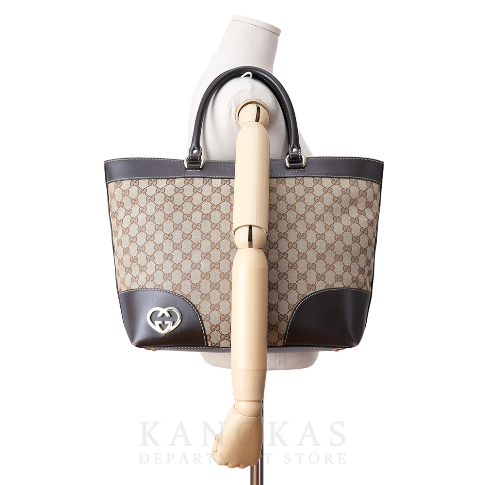 GUCCI(USED)구찌 패브릭 토트백