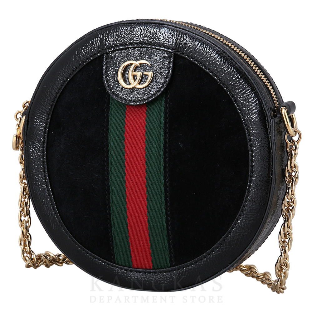GUCCI(USED)구찌 GG로고 PVC 오피디아 라운드 숄더백