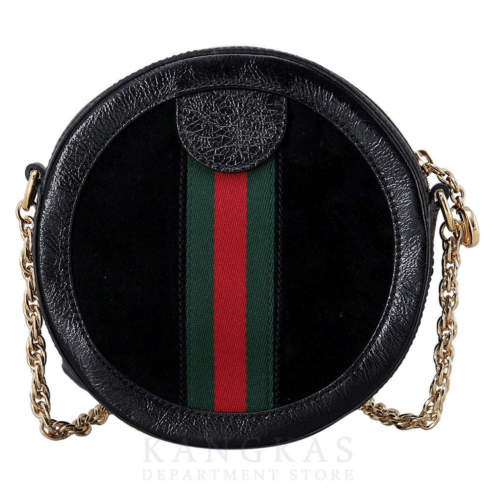 GUCCI(USED)구찌 GG로고 PVC 오피디아 라운드 숄더백