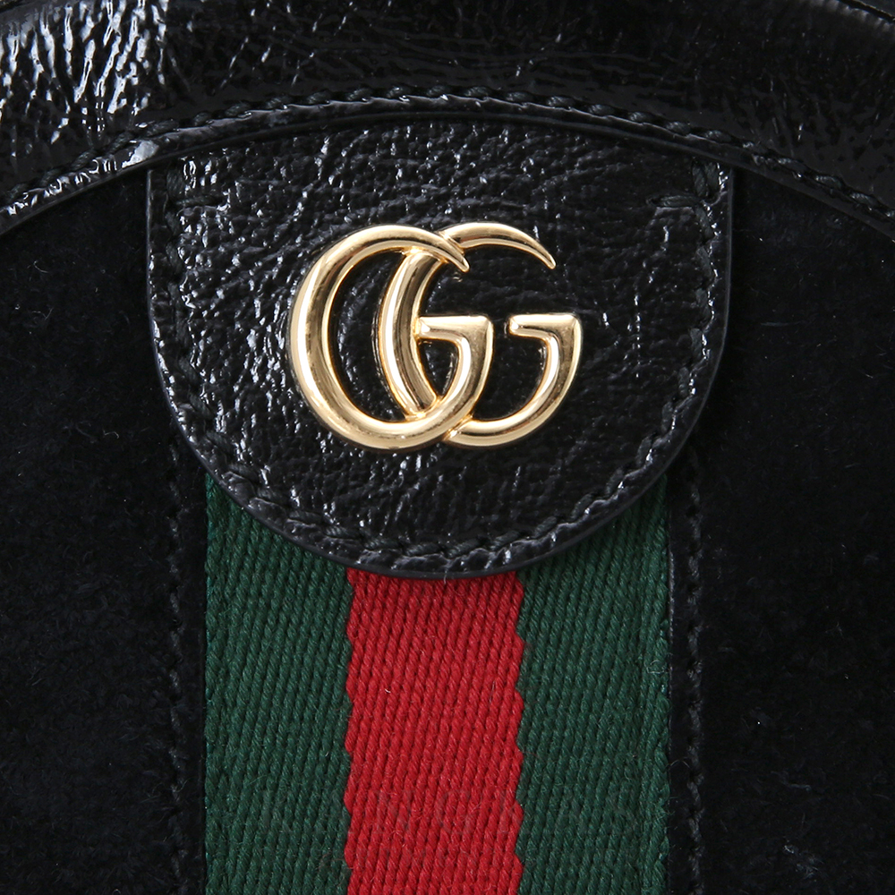 GUCCI(USED)구찌 GG로고 PVC 오피디아 라운드 숄더백