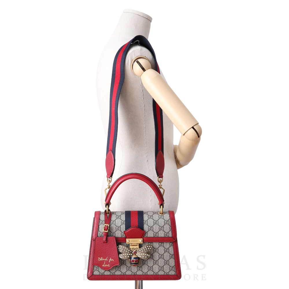 GUCCI(USED) 구찌 퀸 마가렛 탑핸들 숄더백