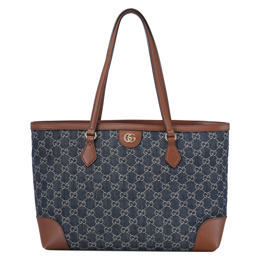 GUCCI(USED)구찌 데님 쇼퍼백 631685
