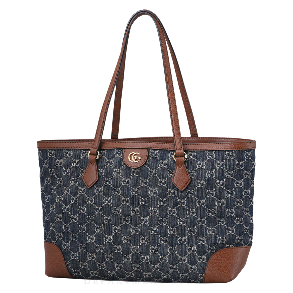 GUCCI(USED)구찌 데님 쇼퍼백 631685
