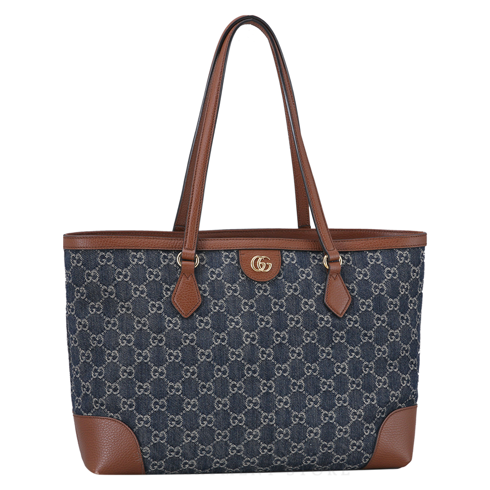 GUCCI(USED)구찌 데님 쇼퍼백 631685