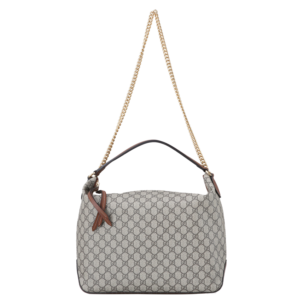 GUCCI(USED) 구찌GG로고 수프림 체인 숄더백