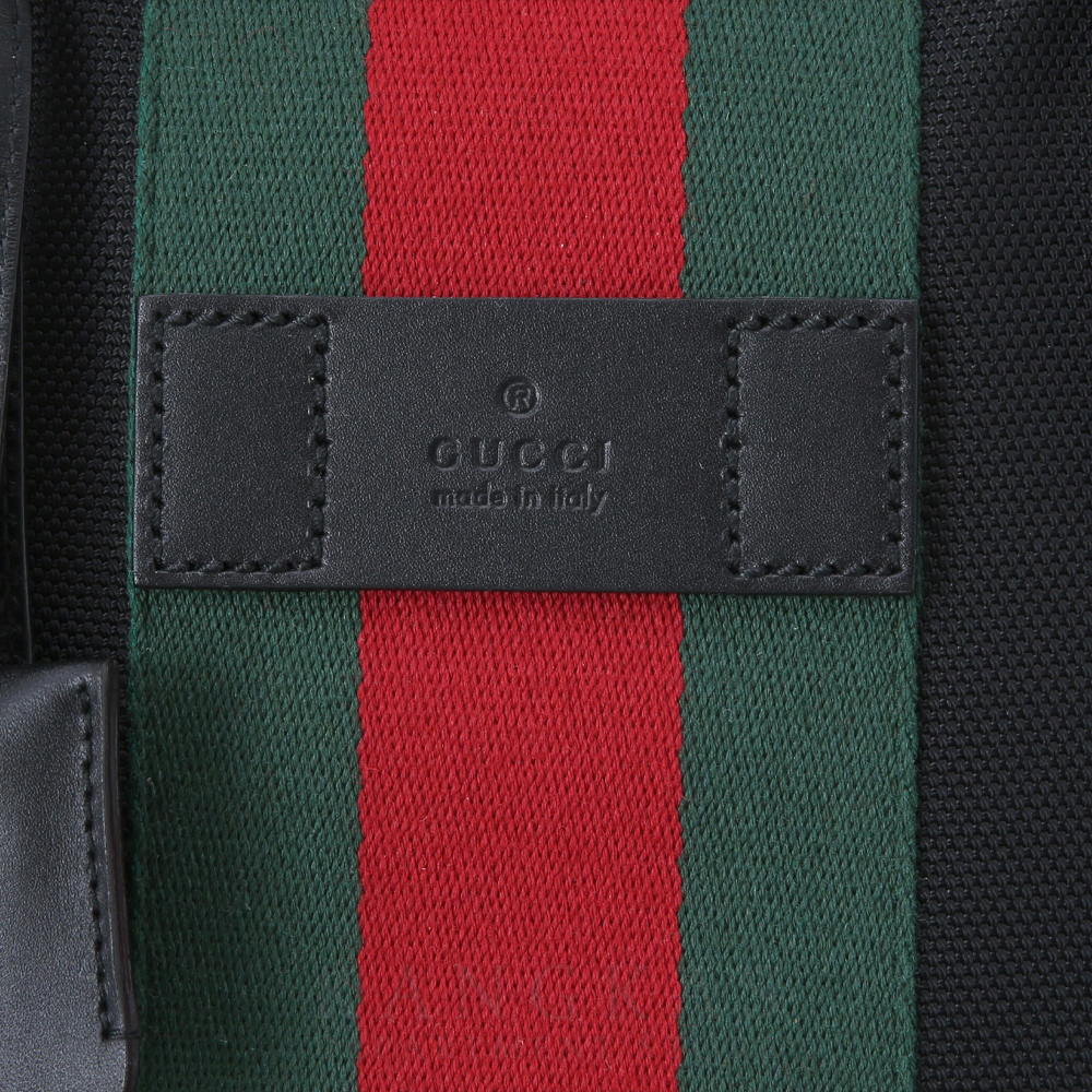 GUCCI(USED)구찌 나이론 테크노 웹 맨스백