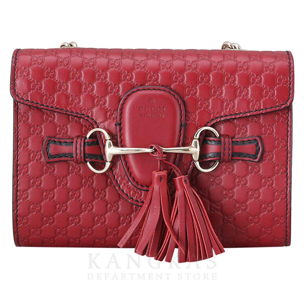 GUCCI(USED)구찌 마이크로 씨마 에밀리 체인 숄더백
