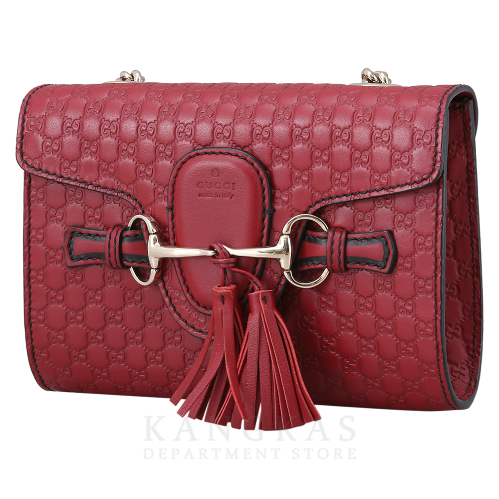 GUCCI(USED)구찌 마이크로 씨마 에밀리 체인 숄더백
