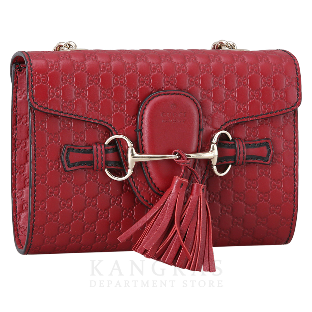 GUCCI(USED)구찌 마이크로 씨마 에밀리 체인 숄더백