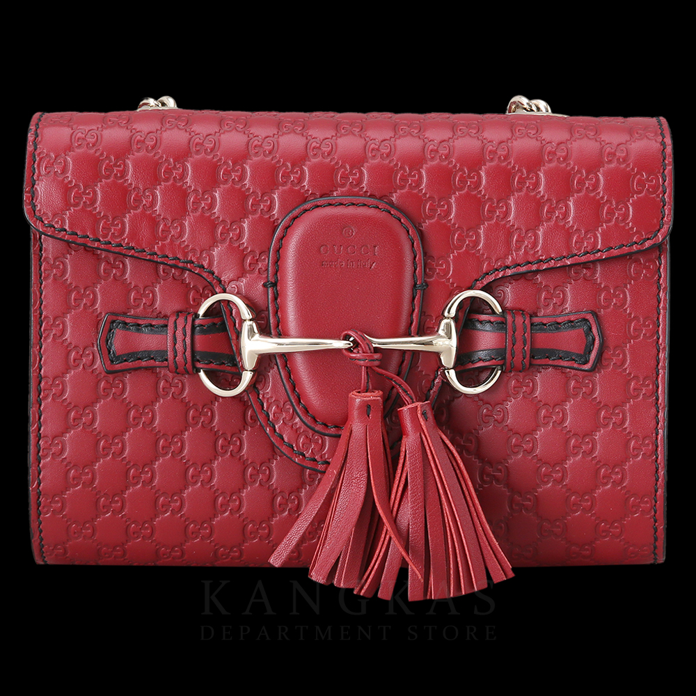 GUCCI(USED)구찌 마이크로 씨마 에밀리 체인 숄더백