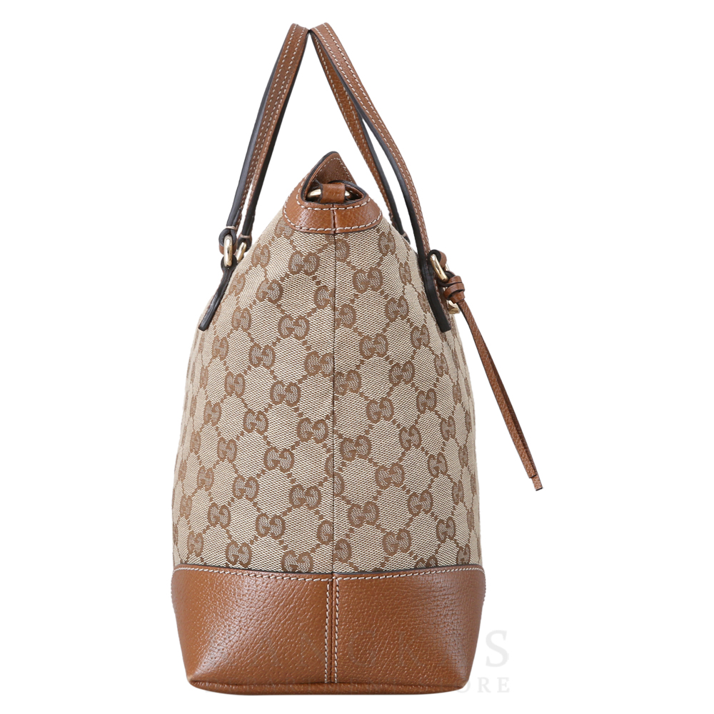 GUCCI(USED)구찌 GG 패브릭 토트겸 숄더백