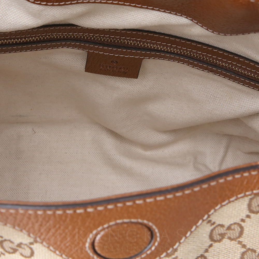 GUCCI(USED)구찌 GG 패브릭 토트겸 숄더백