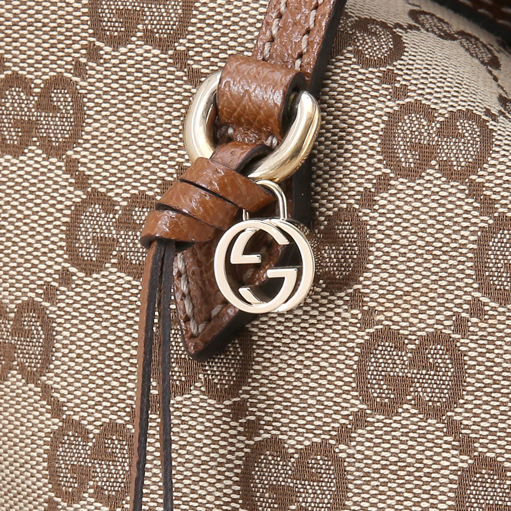 GUCCI(USED)구찌 GG 패브릭 토트겸 숄더백