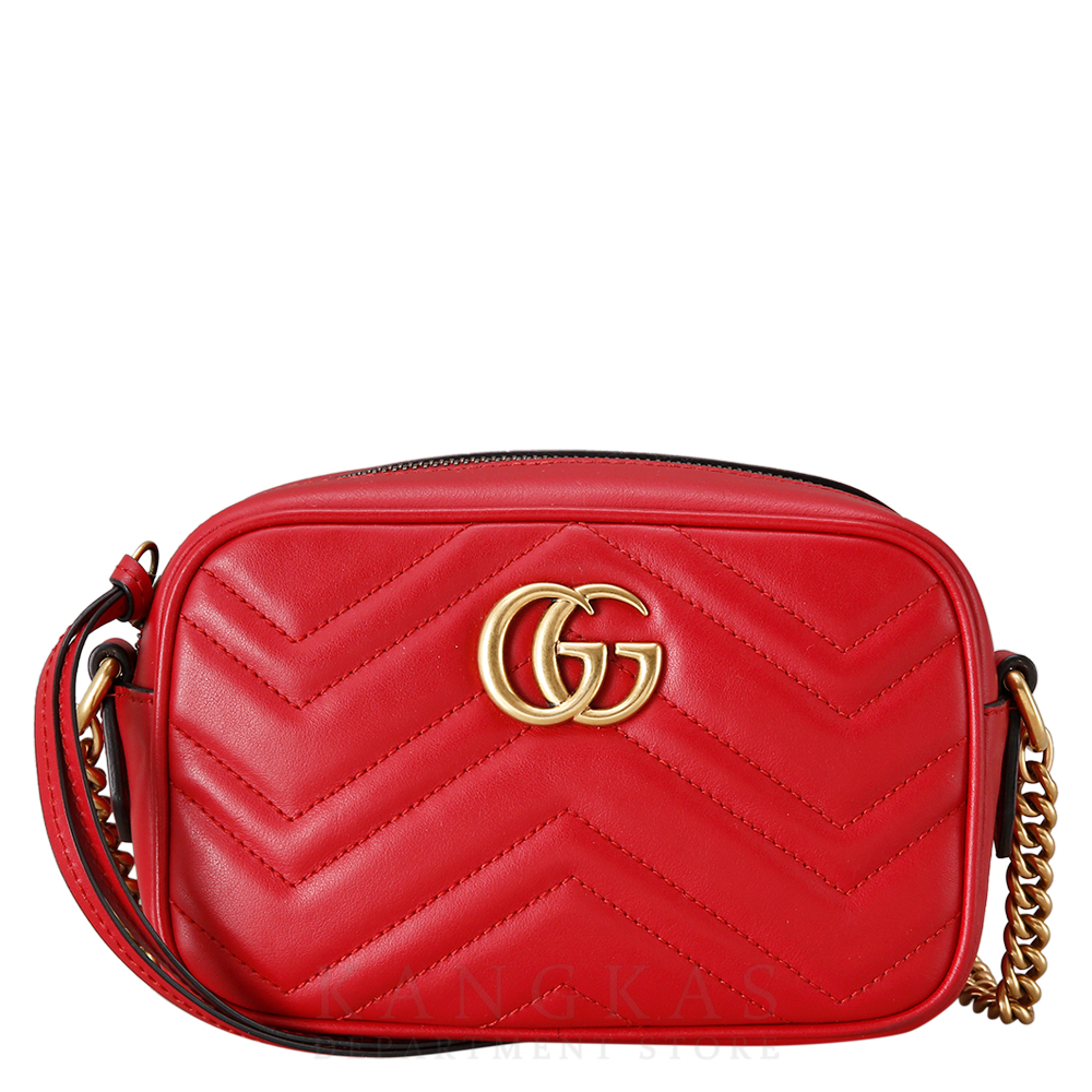 GUCCI(USED)구찌 GG 마몽트 체인 숄더백