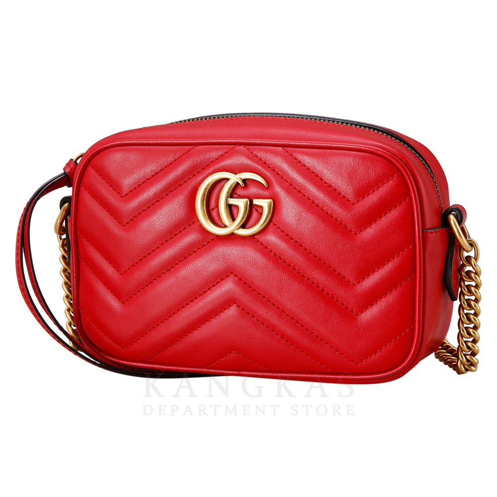 GUCCI(USED)구찌 GG 마몽트 체인 숄더백