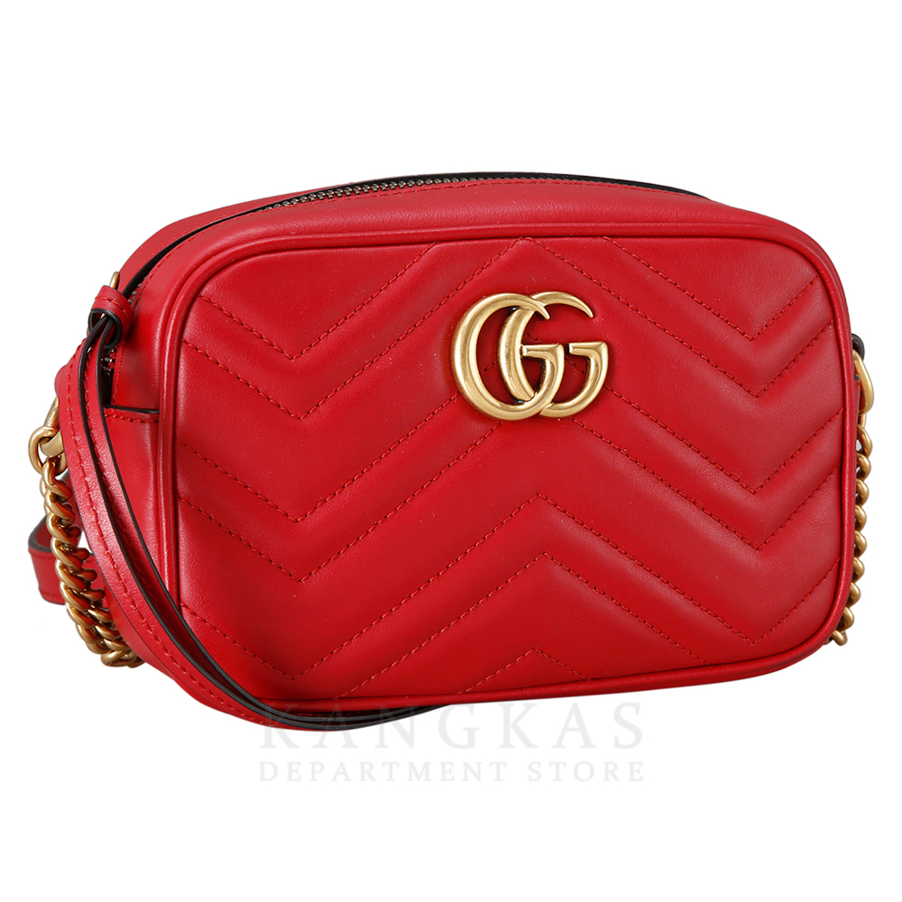GUCCI(USED)구찌 GG 마몽트 체인 숄더백
