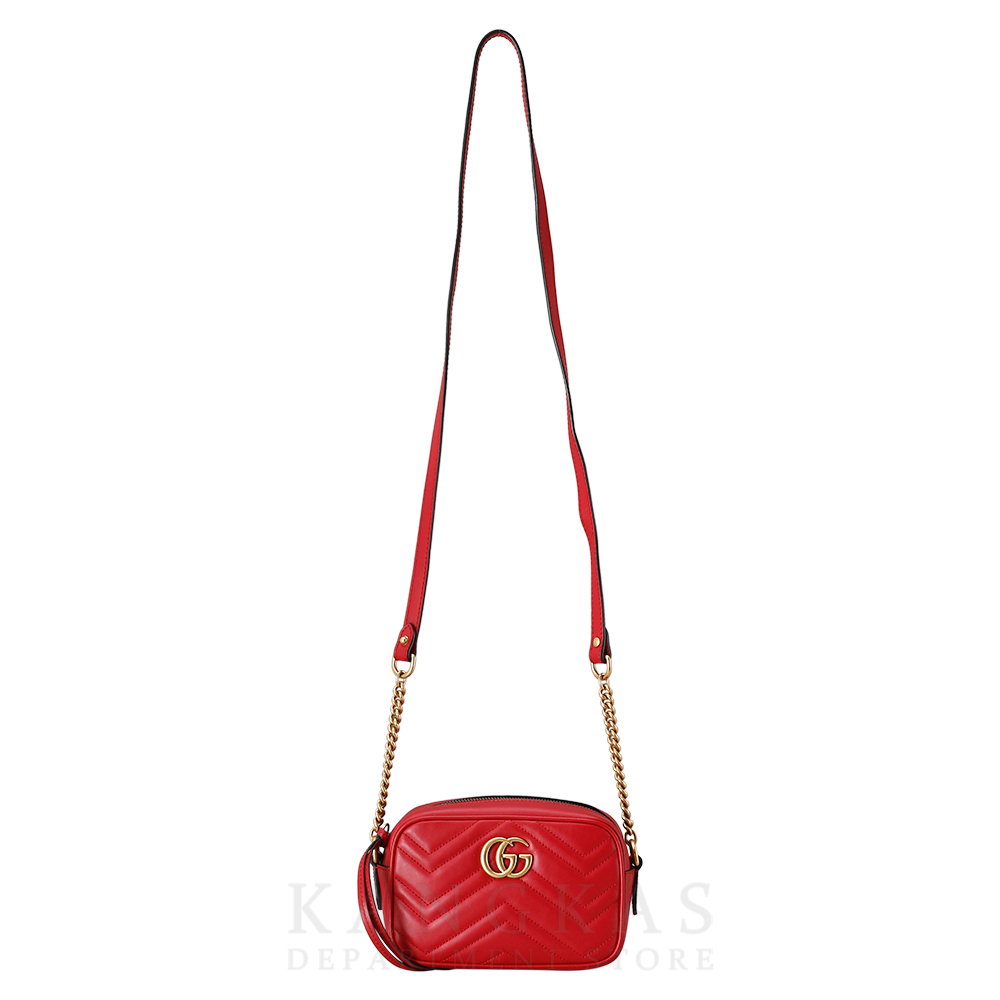 GUCCI(USED)구찌 GG 마몽트 체인 숄더백
