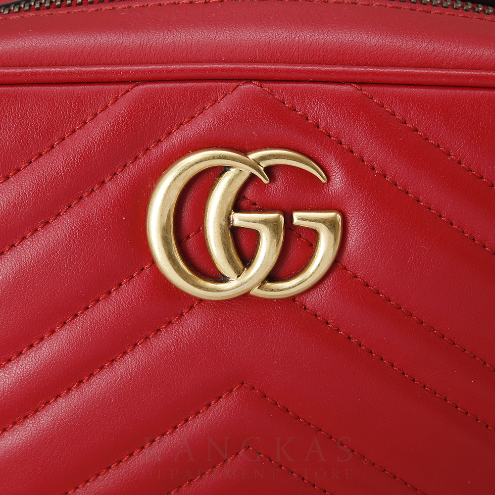 GUCCI(USED)구찌 GG 마몽트 체인 숄더백