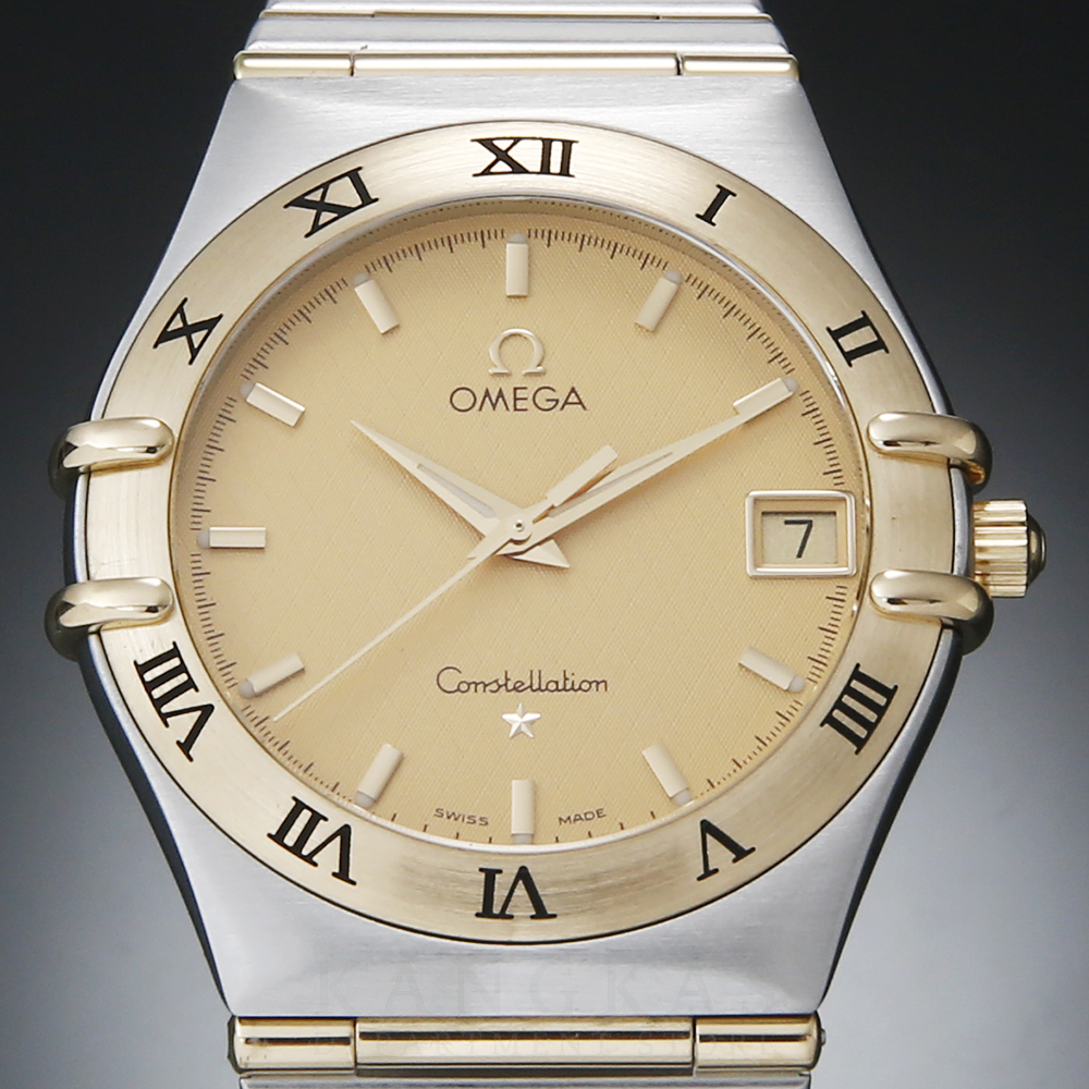 OMEGA(USED)오메가 컨스틸레이션 콤비 풀바