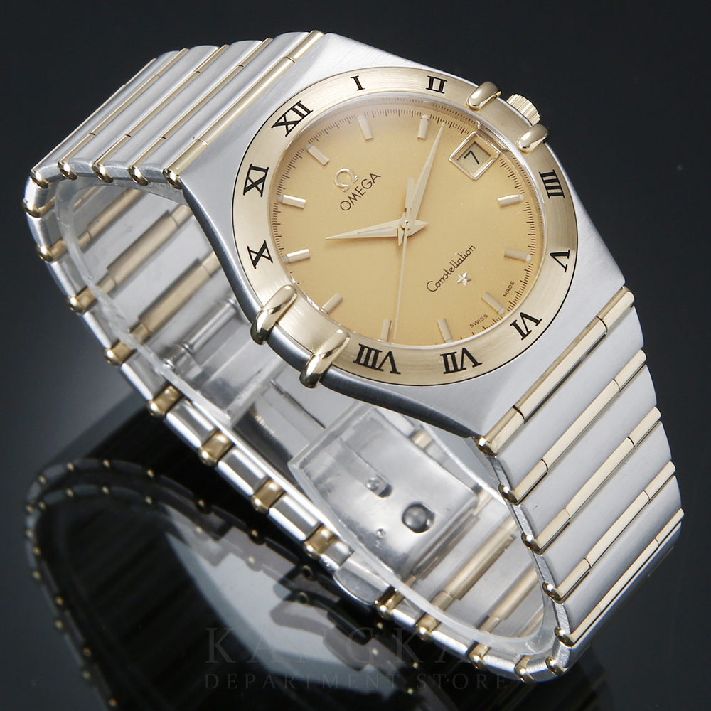OMEGA(USED)오메가 컨스틸레이션 콤비 풀바