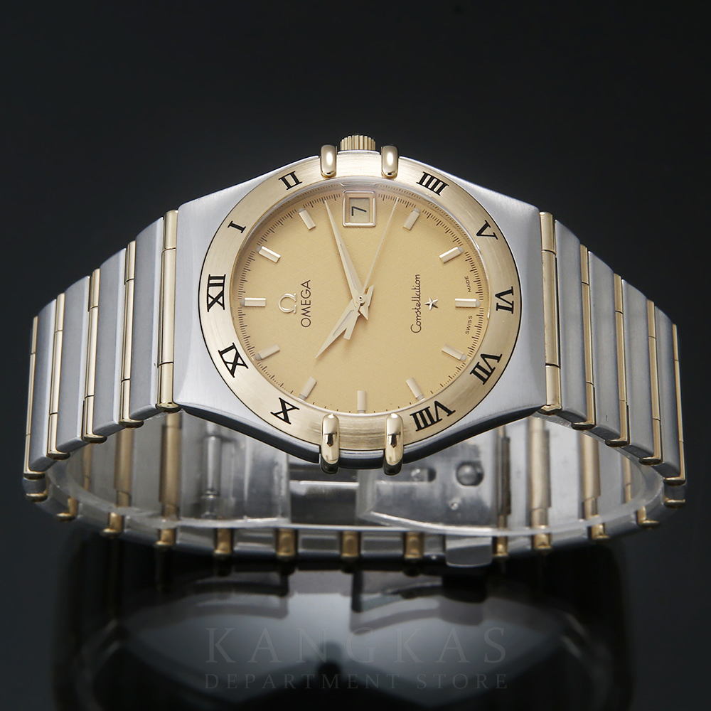 OMEGA(USED)오메가 컨스틸레이션 콤비 풀바