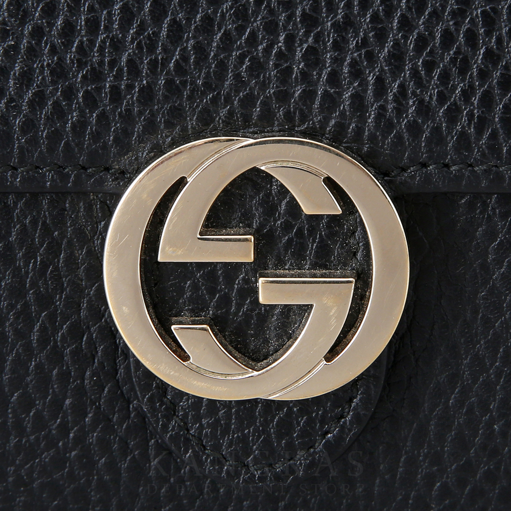 GUCCI(USED) 구찌 인터락킹 미니 체인 크로스백