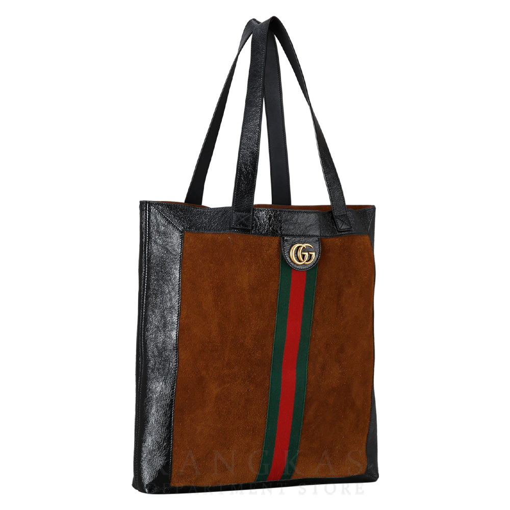 GUCCI(USED) 구찌 오피디아 GG로고 수프림 라지 토트백