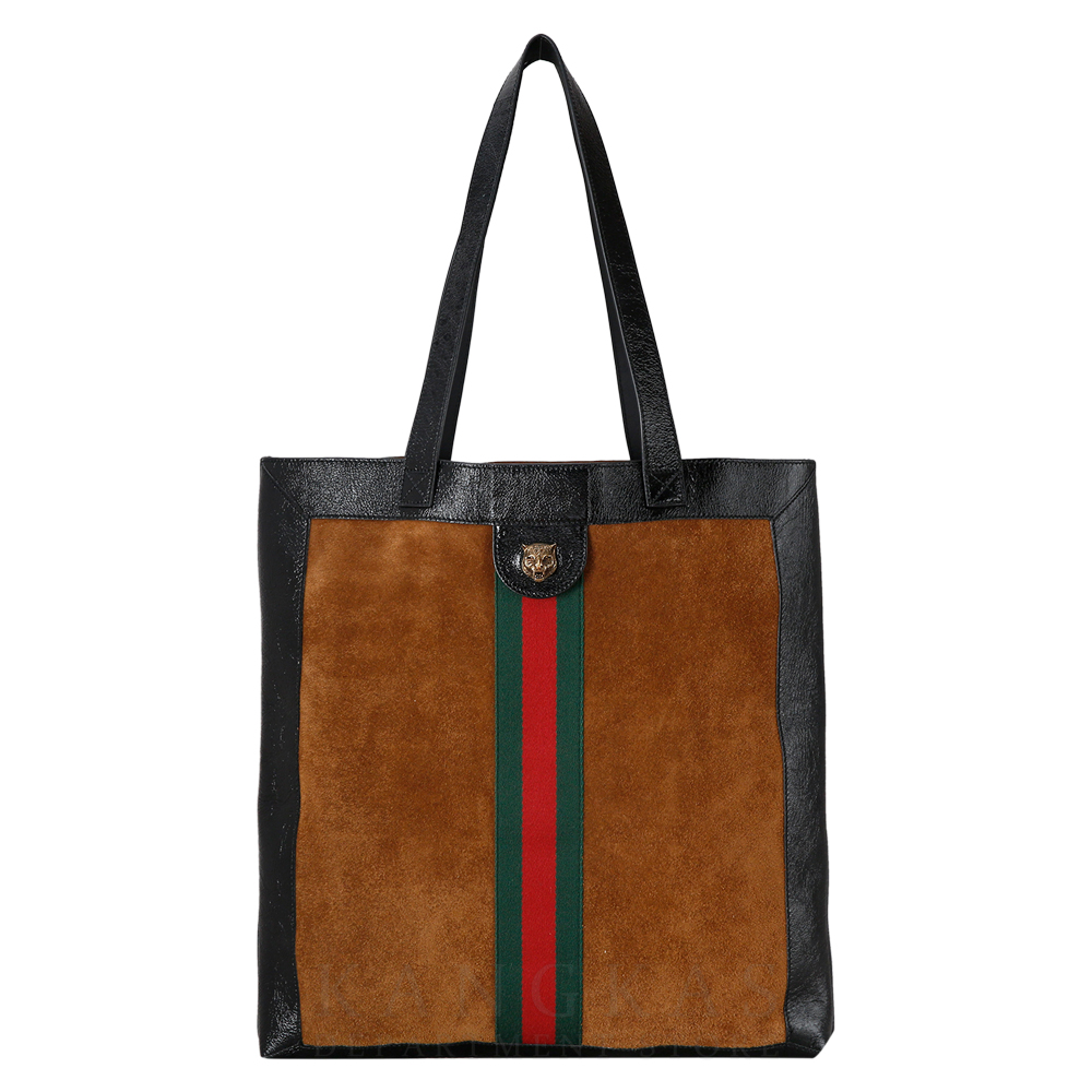 GUCCI(USED) 구찌 오피디아 GG로고 수프림 라지 토트백