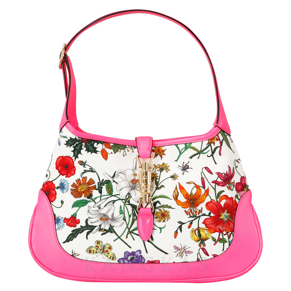 GUCCI(USED)구찌 재키 플라워 호보백