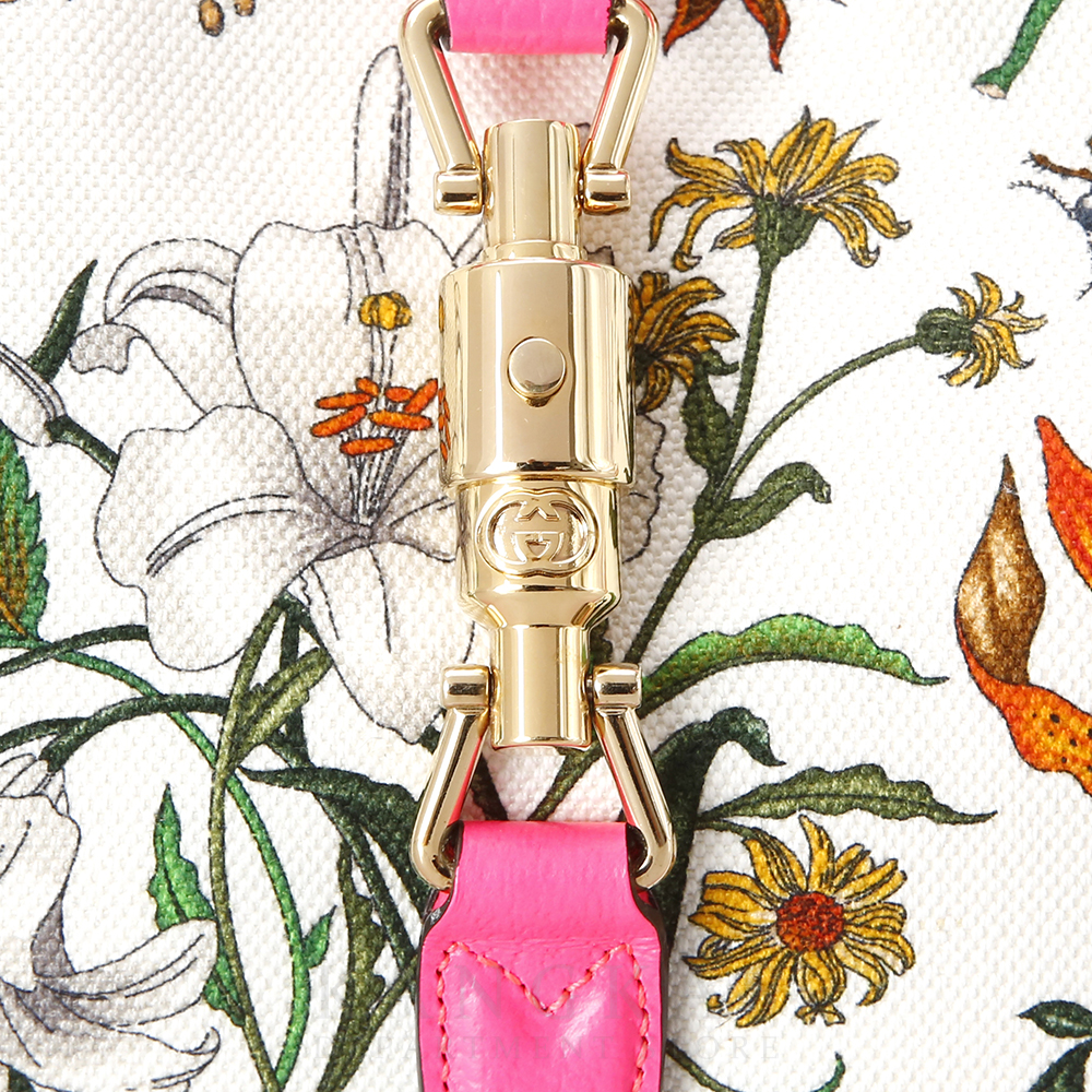 GUCCI(USED)구찌 재키 플라워 호보백
