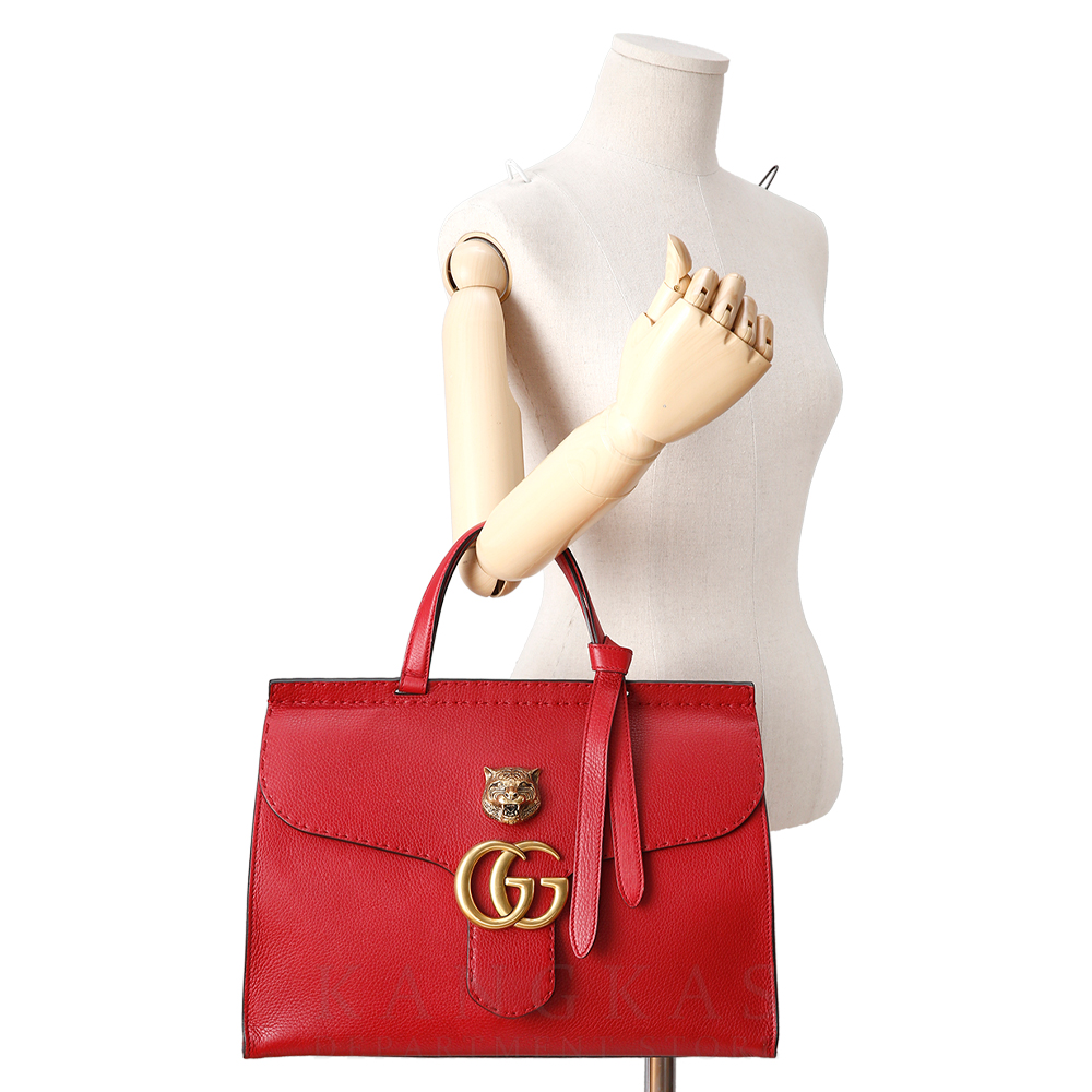 GUCCI(USED) 구찌 마몽  탑핸들 프로플 컬렉션 409155