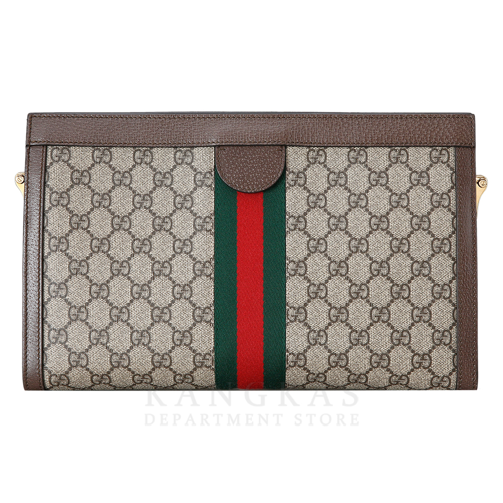 GUCCI(USED)구찌 GG로고 PVC 오피디아 수프림 체인 숄더백