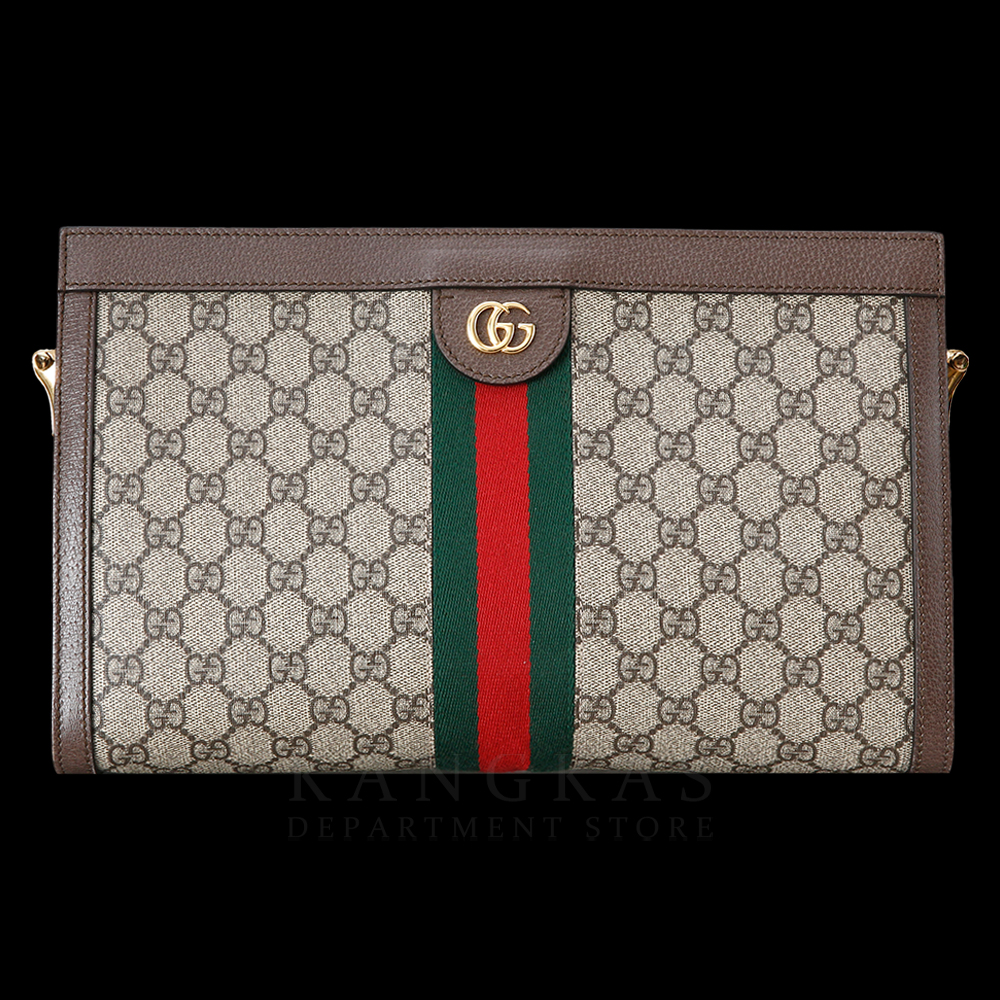 GUCCI(USED)구찌 GG로고 PVC 오피디아 수프림 체인 숄더백
